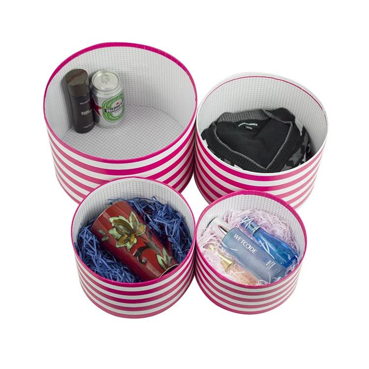 round hat boxes